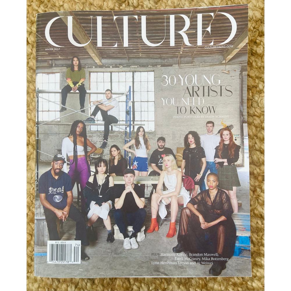 CULTURED Magazine Winter 2017 - 30 Young Artists You Need To Know